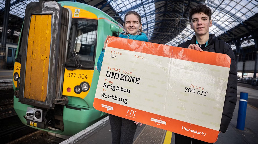 Students Across Sussex Unlock Up to 70% Off Rail Travel With Unizone