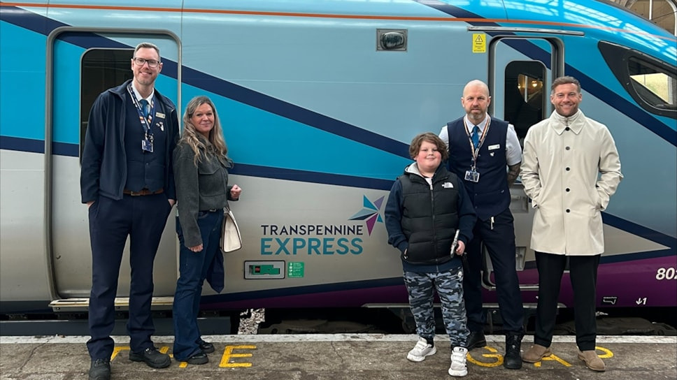 Special Depot Visit for Nine-Year-Old Train Enthusiast at TransPennine Express