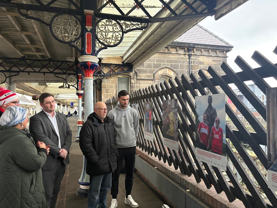 New station exhibition celebrates the people behind Middlesbrough FC