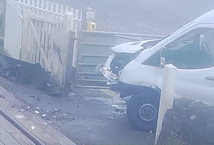 Delivery Driver Avoids Jail After Van Ploughs Into Passing Train