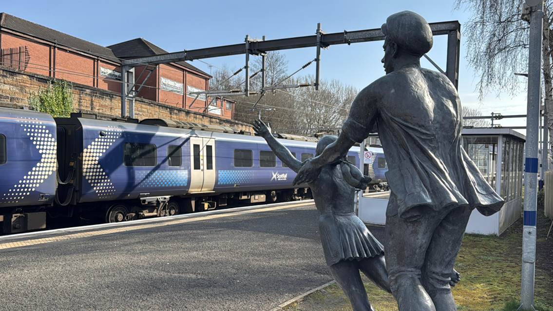 Long-Lost Railway Sculpture Returns to Springburn After 20 Years