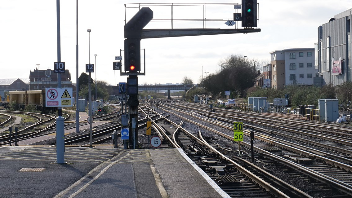 Easter rail shutdown in Eastleigh as key Hampshire line closes for major works
