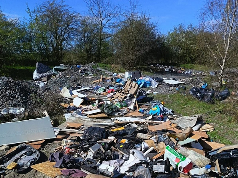 Barnsley outrage as massive fly-tip dumped on railway land sparks calls for action