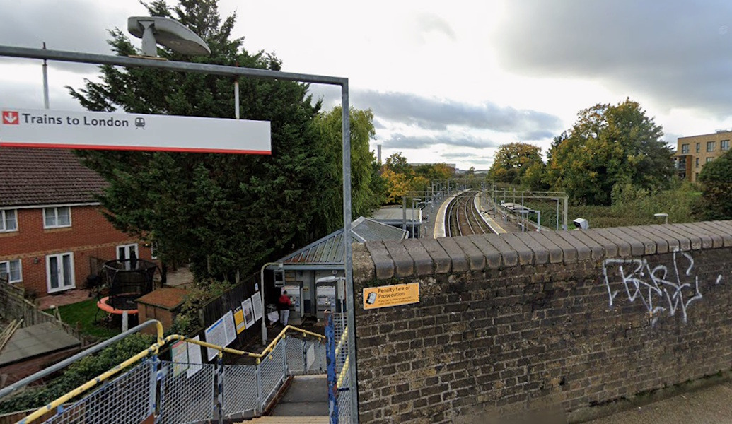 Swan on the line halts trains between Broxbourne and Hertford East