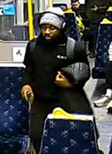 CCTV image issued following incident on Motherwell to Dalmuir train