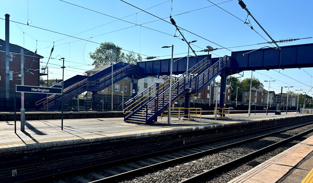 Harlington Station Unveils New Footbridge After Major Upgrade
