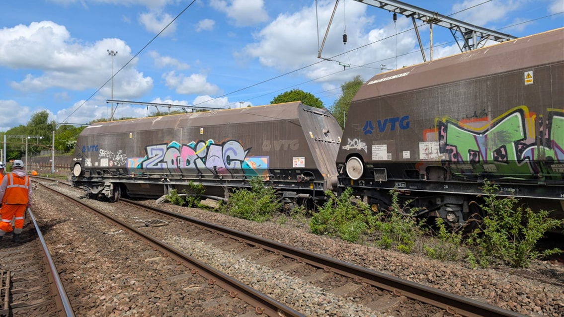 Rail Services Hit After Wagon Derails Near Wolverhampton