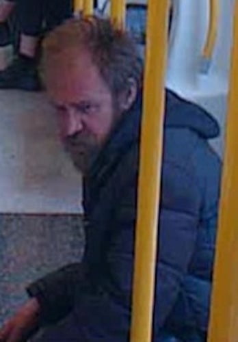 CCTV Appeal After Man Caught Masturbating on London Underground