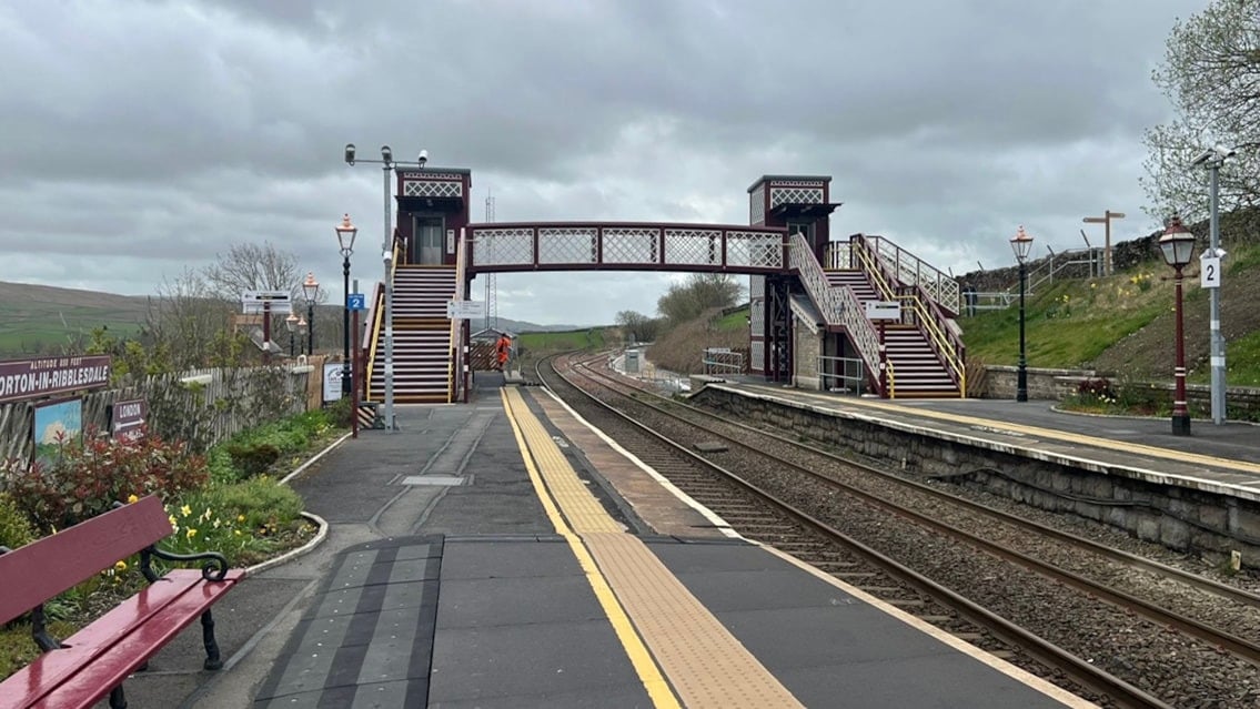 Horton-in-Ribblesdale Station Transformed With New Lifts and Bridge