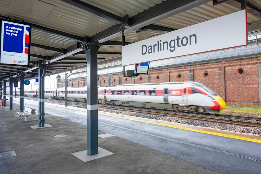 &Acirc;&pound;113m Darlington Rail Upgrade Opens New Chapter for Great British Railways