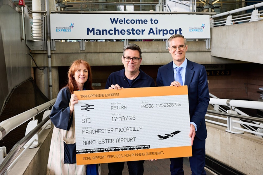 Overnight Rail Services Between Manchester Piccadilly and Airport To Begin