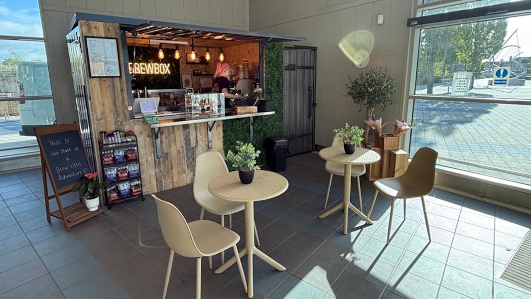 Brewbox Opens at Corby Station as EMR Welcomes Independent Coffee Kiosk