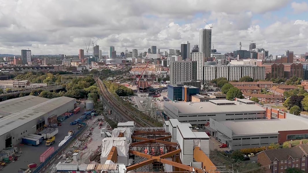 Birmingham Cross City Line to Close for Three Days During HS2 Viaduct Work