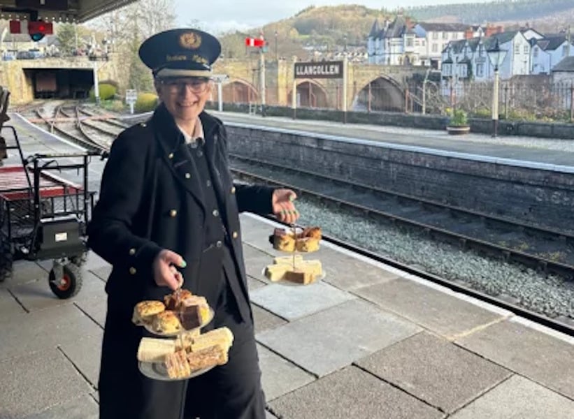 Llangollen Railway Launches Afternoon Tea With Stunning Platform 2 Views