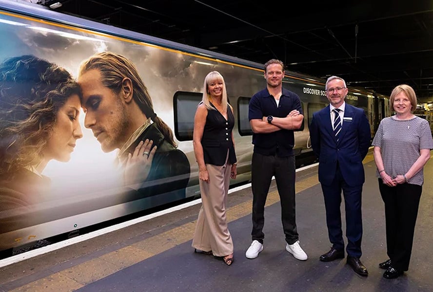 Caledonian Sleeper Gets Outlander Makeover As Scotland Campaign Launches