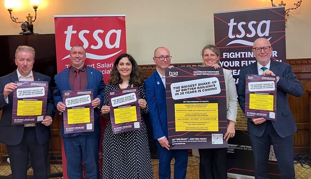 TSSA Takes Railways Bill Fight To Parliament As GBR Transition Looms