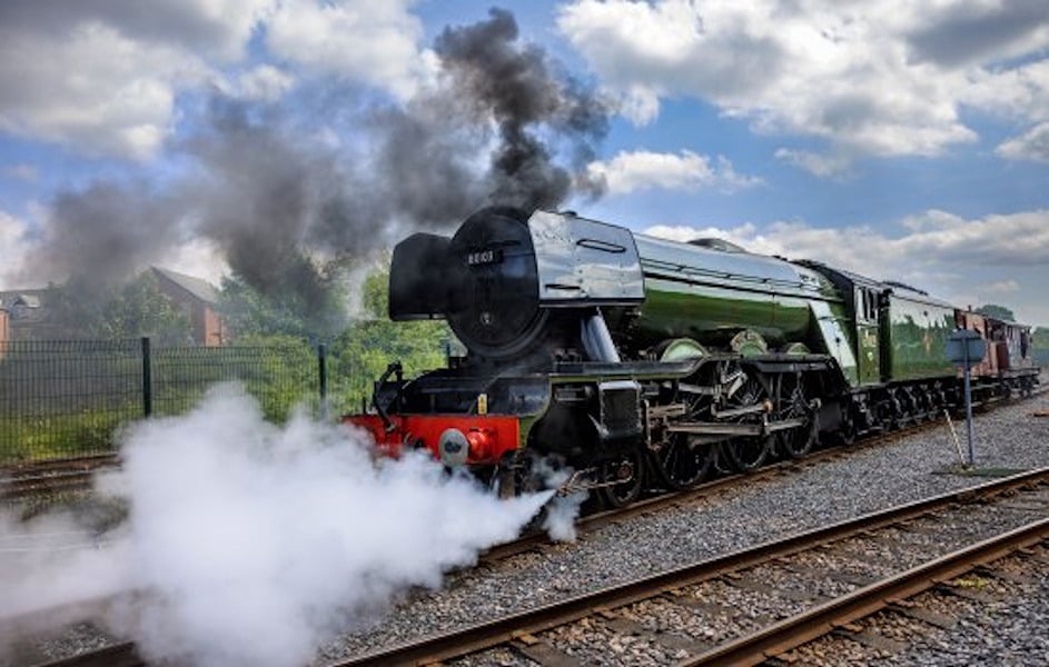 Flying Scotsman Returns To Shildon For Summer Rides At Locomotion