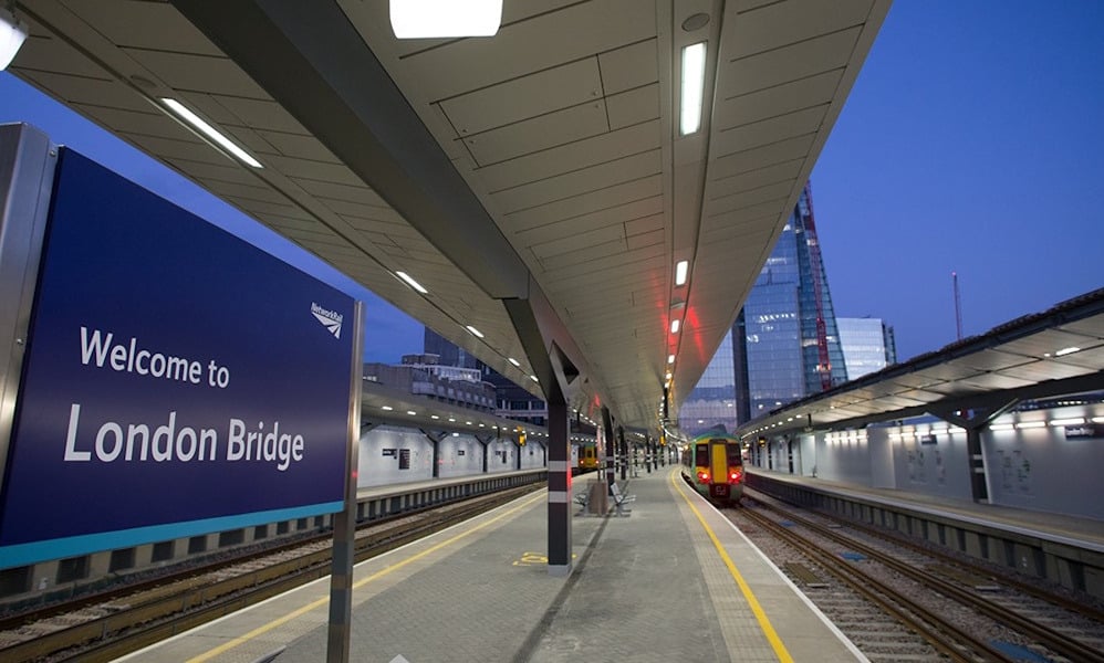 London Bridge Rail Disruption After Fire Blocks Lines