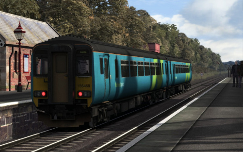 Image showing screenshot of the free Northern Spirit repaint of the Class 156
