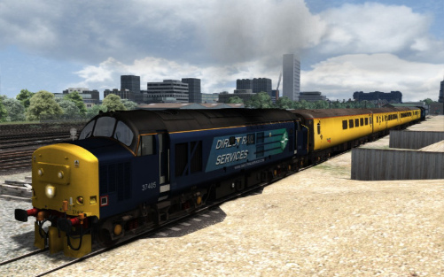 Image showing Class 37 'DRS 37405'.