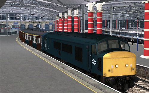 Image showing the Class 45 'BR Blue' Livery Patch.