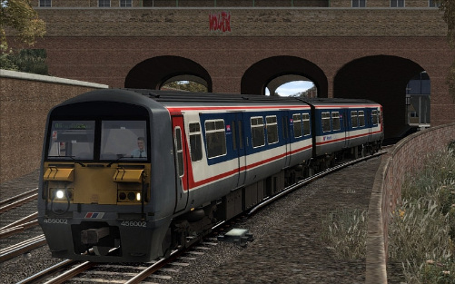 Image showing screenshot of the free Network Southeast repaint of the Class 465 EMU included with the South London Network Route DLC