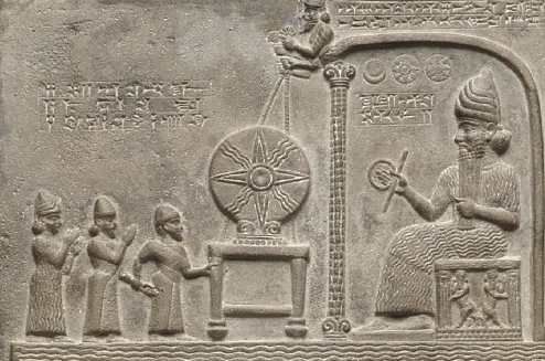 babylonian sun cross