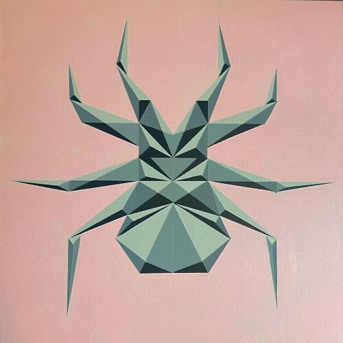 The Female of the Species – Original Acrylic Painting on Canvas – 60 x 60 cm