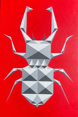 Stag Do – Original Acrylic Painting on Canvas – 30 x 20 inches