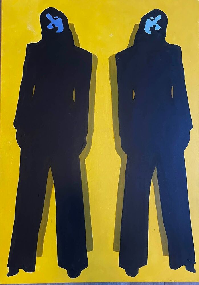 &eth;&yen; Original Pop Art Fashion Portrait &ndash;A1 Size Canvas &ndash; Bold & Stylish