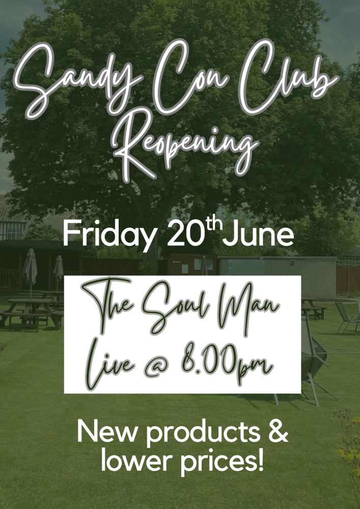 Green Grand Opening Poster