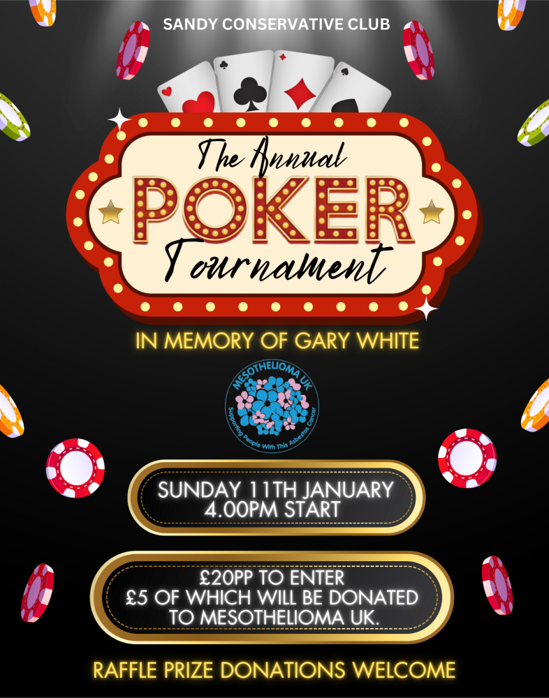 Black and Red Modern Casino Night Poster (7)