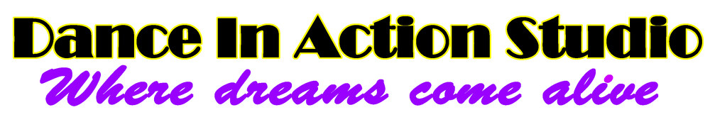 Dance In Action Studio, site logo.