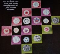 Decorative Embroidered Buttons ~ Embrodiery Patterns