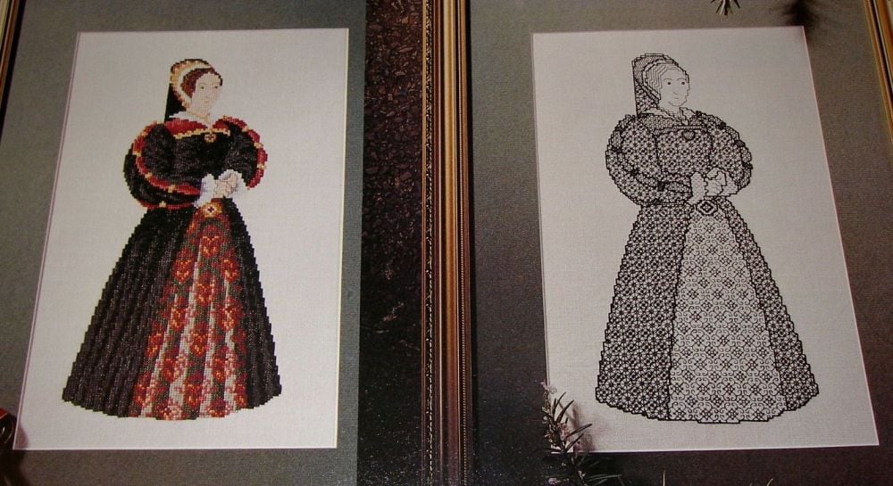 Henry VIII's Wife: Katherine Howard ~ Cross Stitch & Blackwork Charts