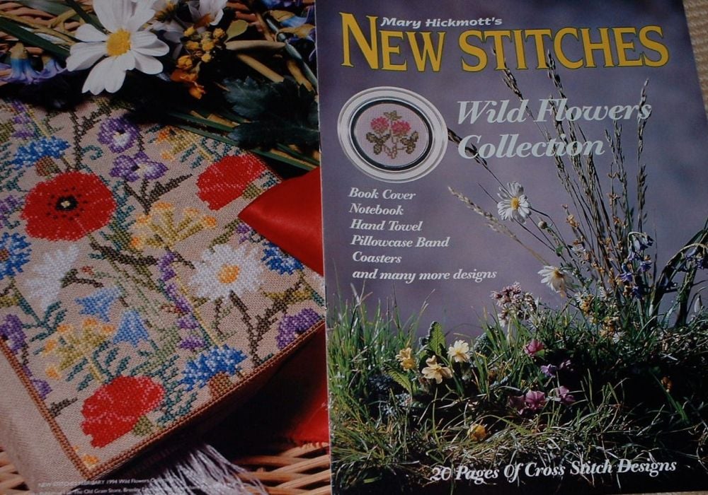 Wild Flower Collection ~ Cross Stitch Charts