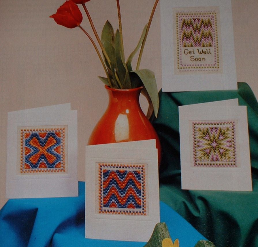 Bargello Cards ~ Embroidery Patterns
