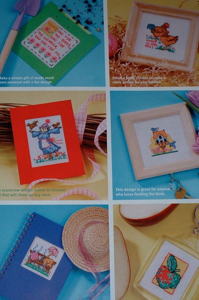 35 Garden Designs ~ Cross Stitch Charts