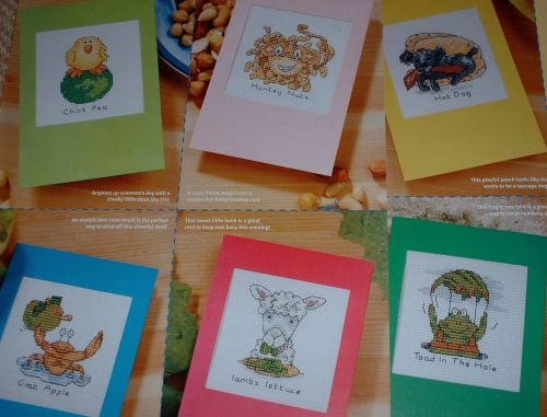 7 Cute Animal Cards ~ Cross Stitch Charts