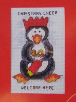 Christmas Cheer Welcome Here ~ Cross Stitch Chart