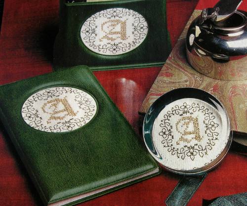 Monogram Alphabets ~ Three Cross Stitch &/or Blackwork Charts
