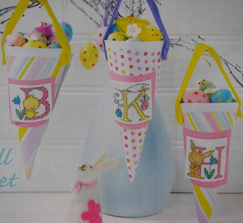 Spring Animals ABC Alphabet ~ 26 Cross Stitch Chart