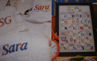 TWO Embroidered Alphabets ~ Embroidery Patterns