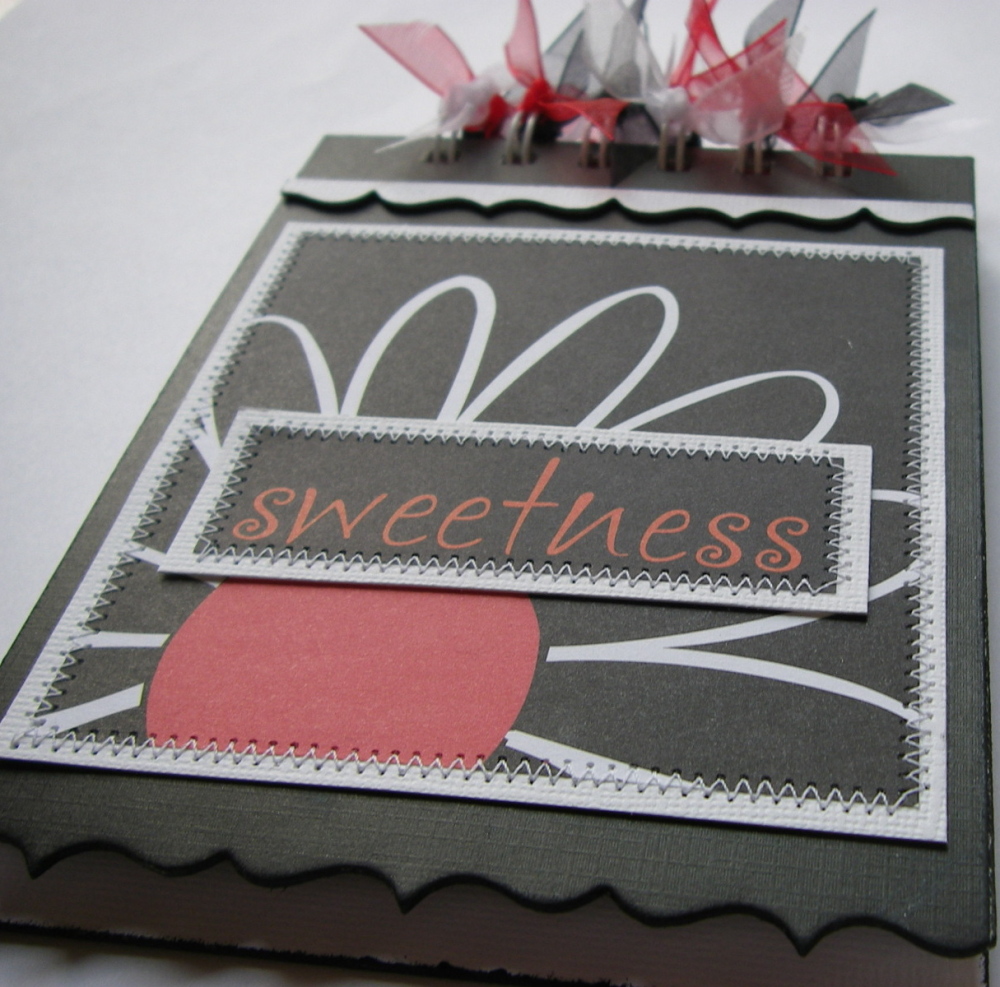*sweetness* OOAK Handmade Mini Scrapbook/ Notebook/ Autograph Album