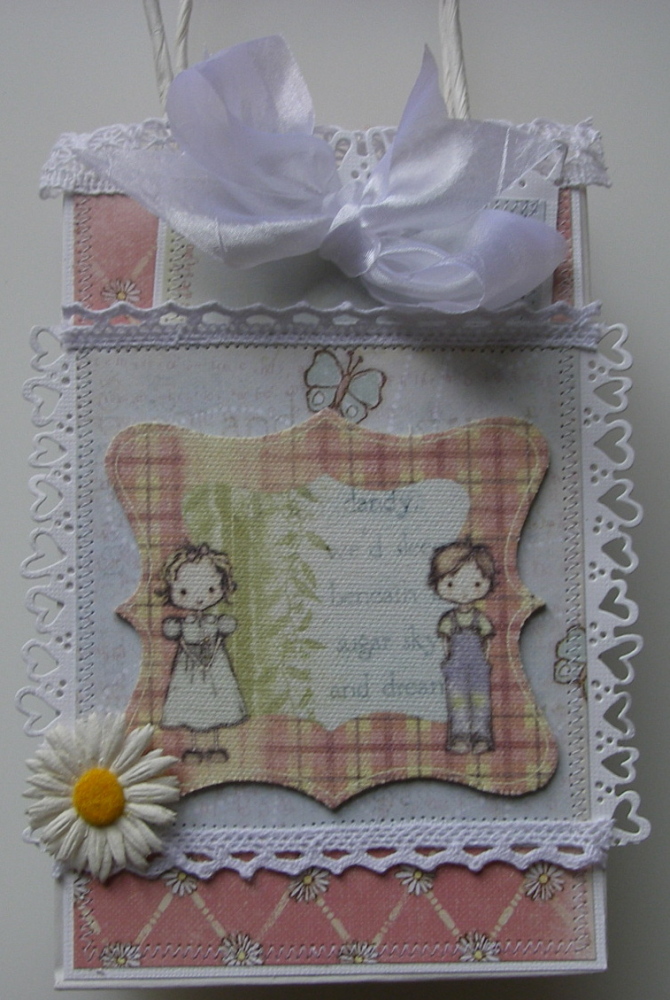*beneath a sugar sky* OOAK Girls/Friendship Scrapbook Book in a Bag