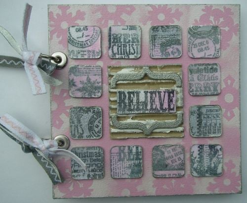 *believe* an inchie Christmas Scrapbook Album