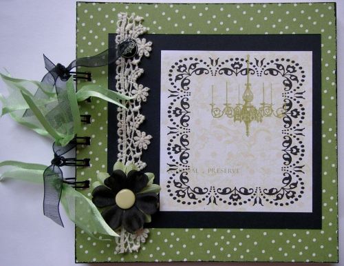 *journal.preserve* OOAK Handmade Spiral Bound Journal Memory Album