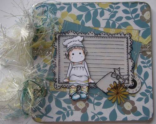 *The Chef* Acrylic Cover ~ Personal Recipe Album/Cook Book