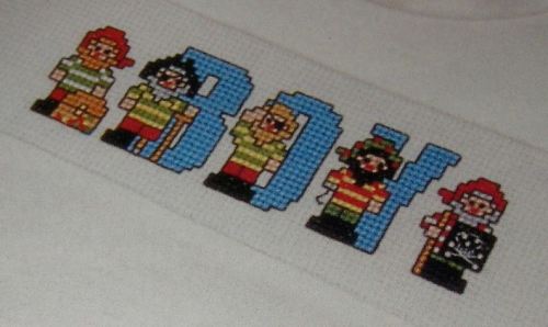 Pirates ABC Alphabet ~ 26 Cross Stitch Charts