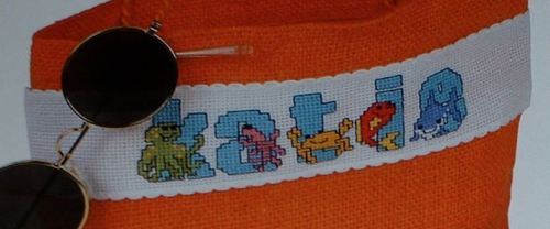Sea Creatures ABC Alphabet ~ 26 Cross Stitch Charts